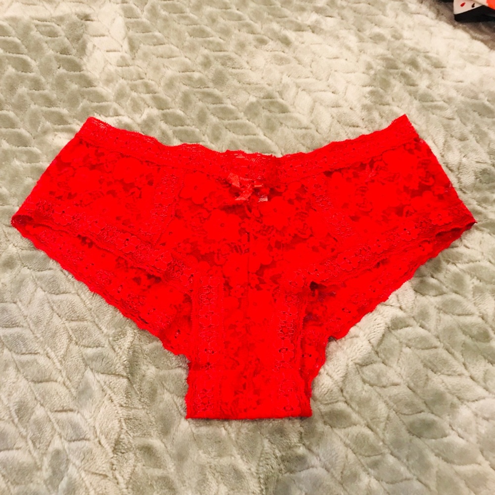 Aerie // Red Lace NWOT Boyshort Panties